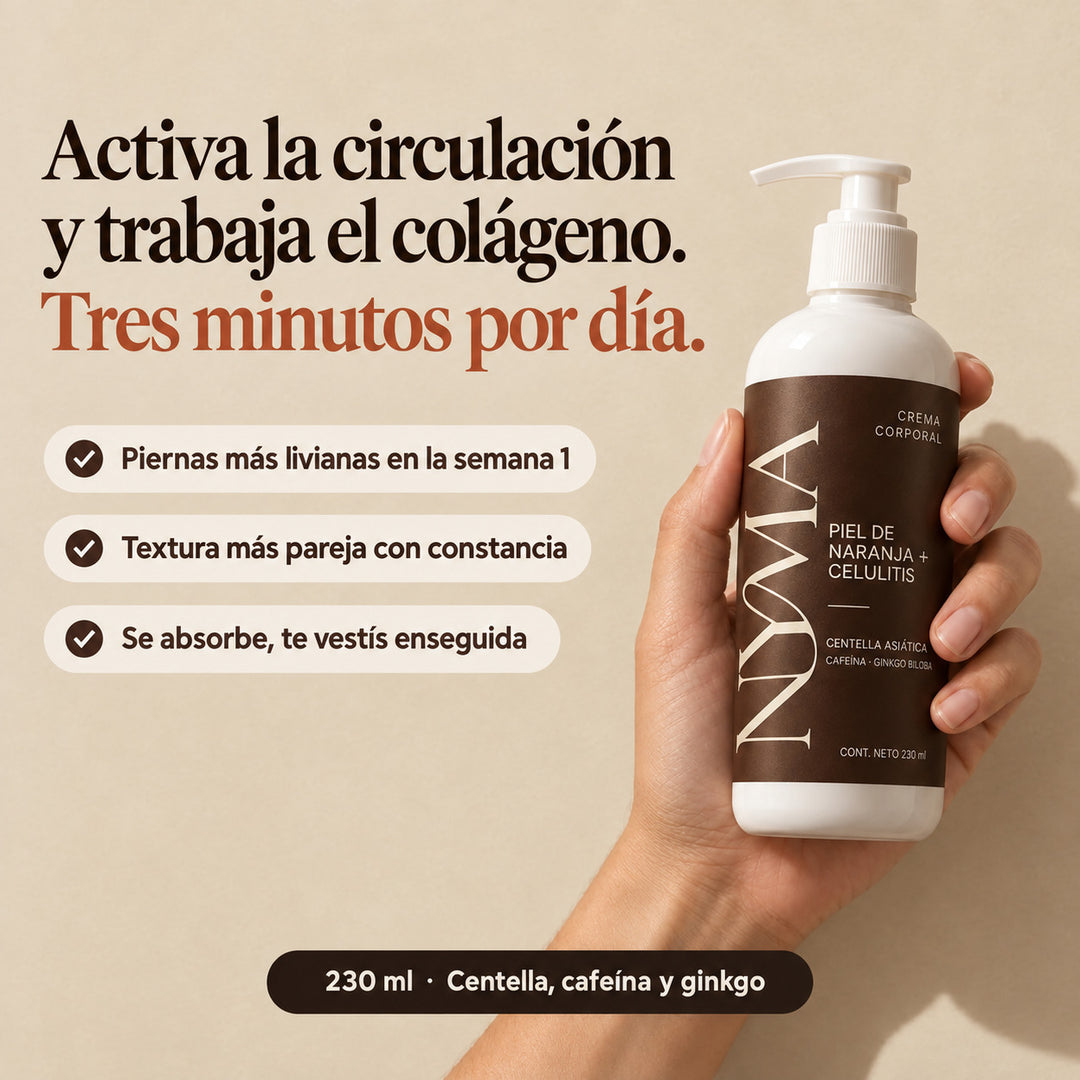 Piel de naranja + celulitis
